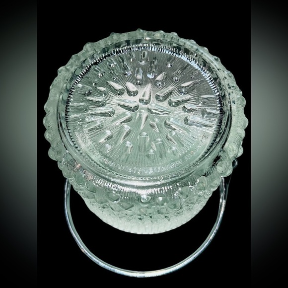 Vintage Glass Ice Bucket Excellent Condition - Picture 3 of 3